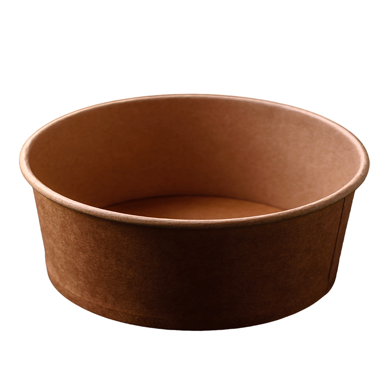 Tigela de sobremesa Kraft compostável